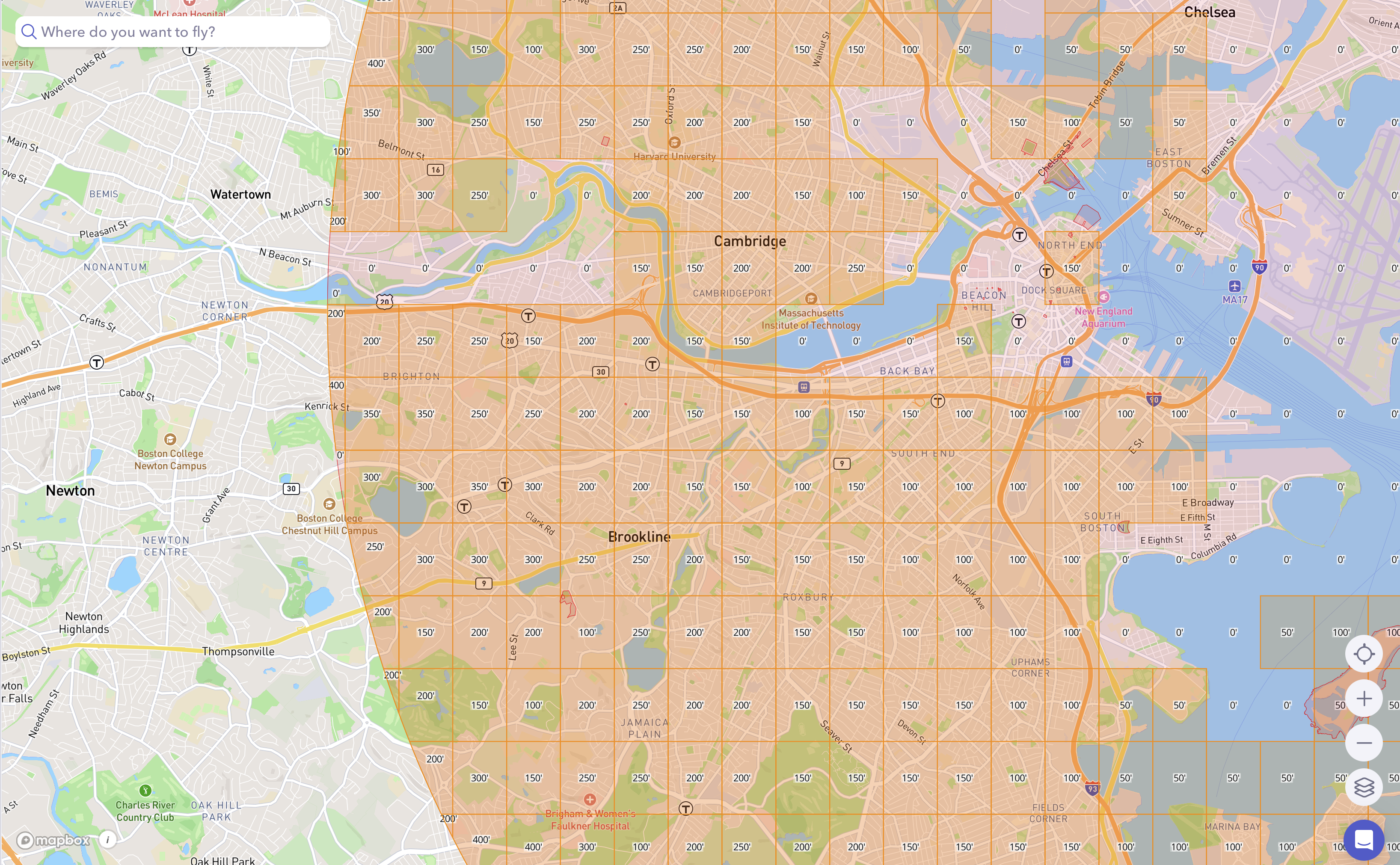 AutoPylot B4UFLY and LAANC MAP Boston